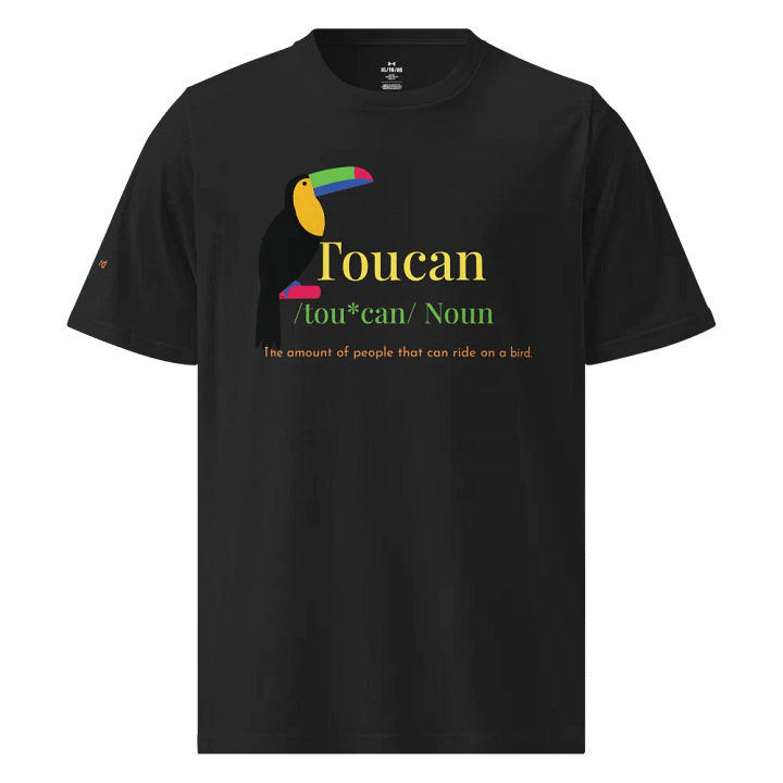 Toucan Definition Illustrated T-Shirt product image (1)