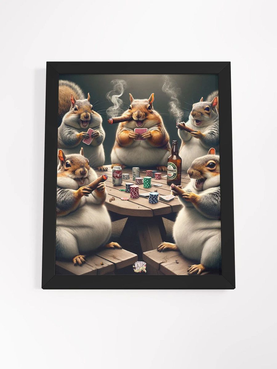Squirrel Poker Print product image (4)