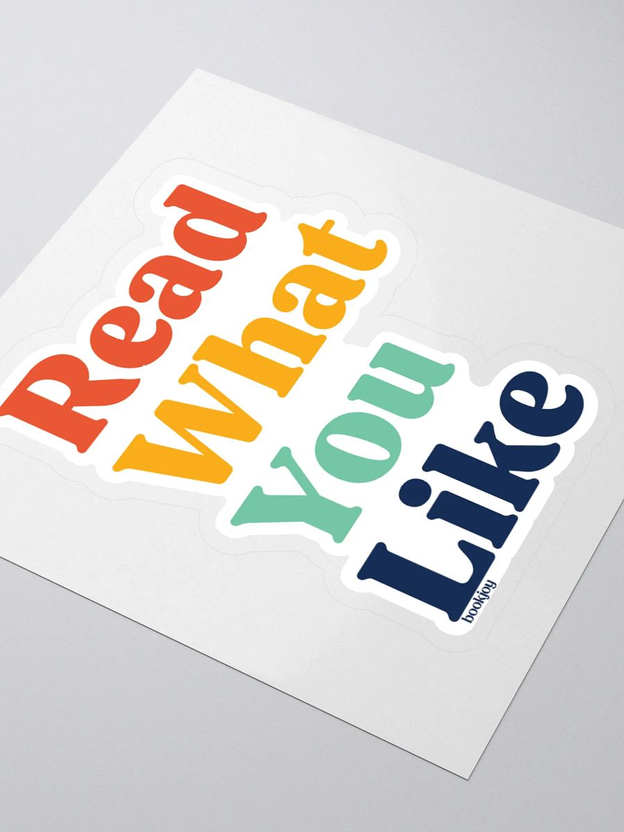 Read What You Like Sticker product image (3)