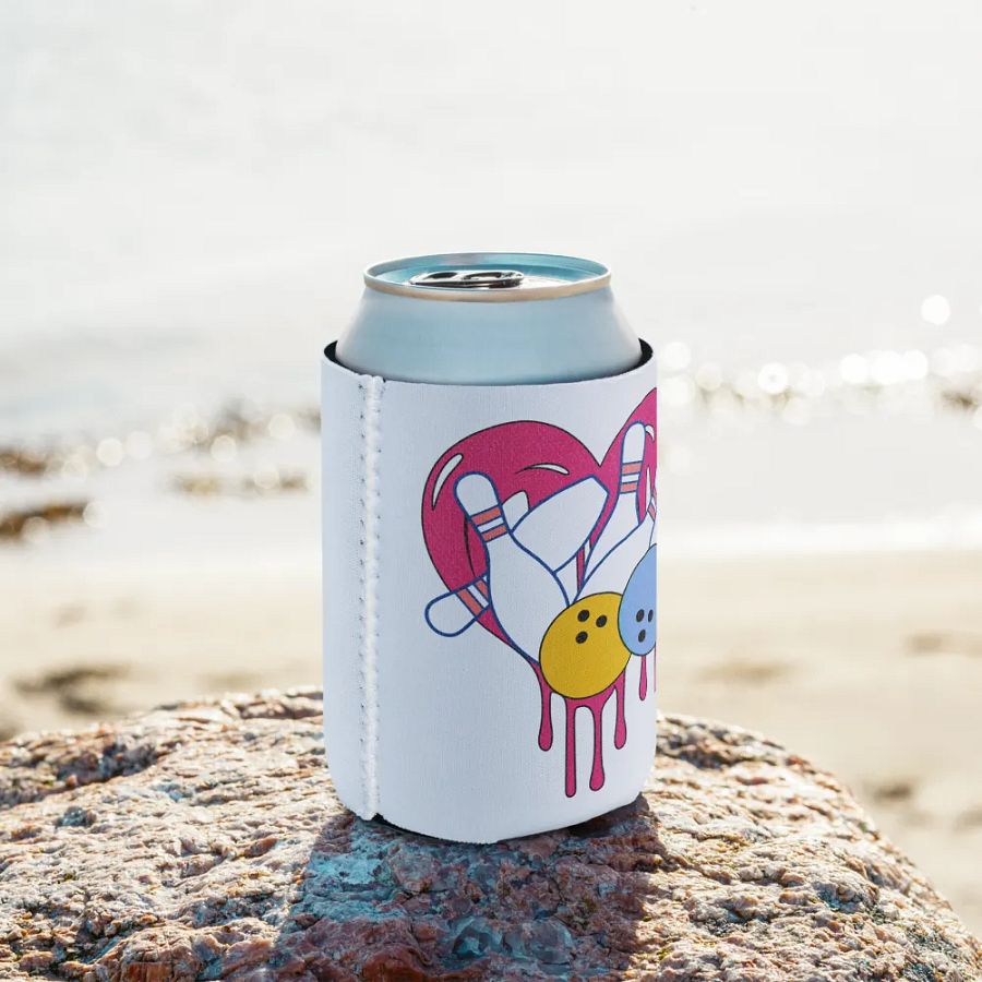 Heart Bowling Can Cooler product image (9)