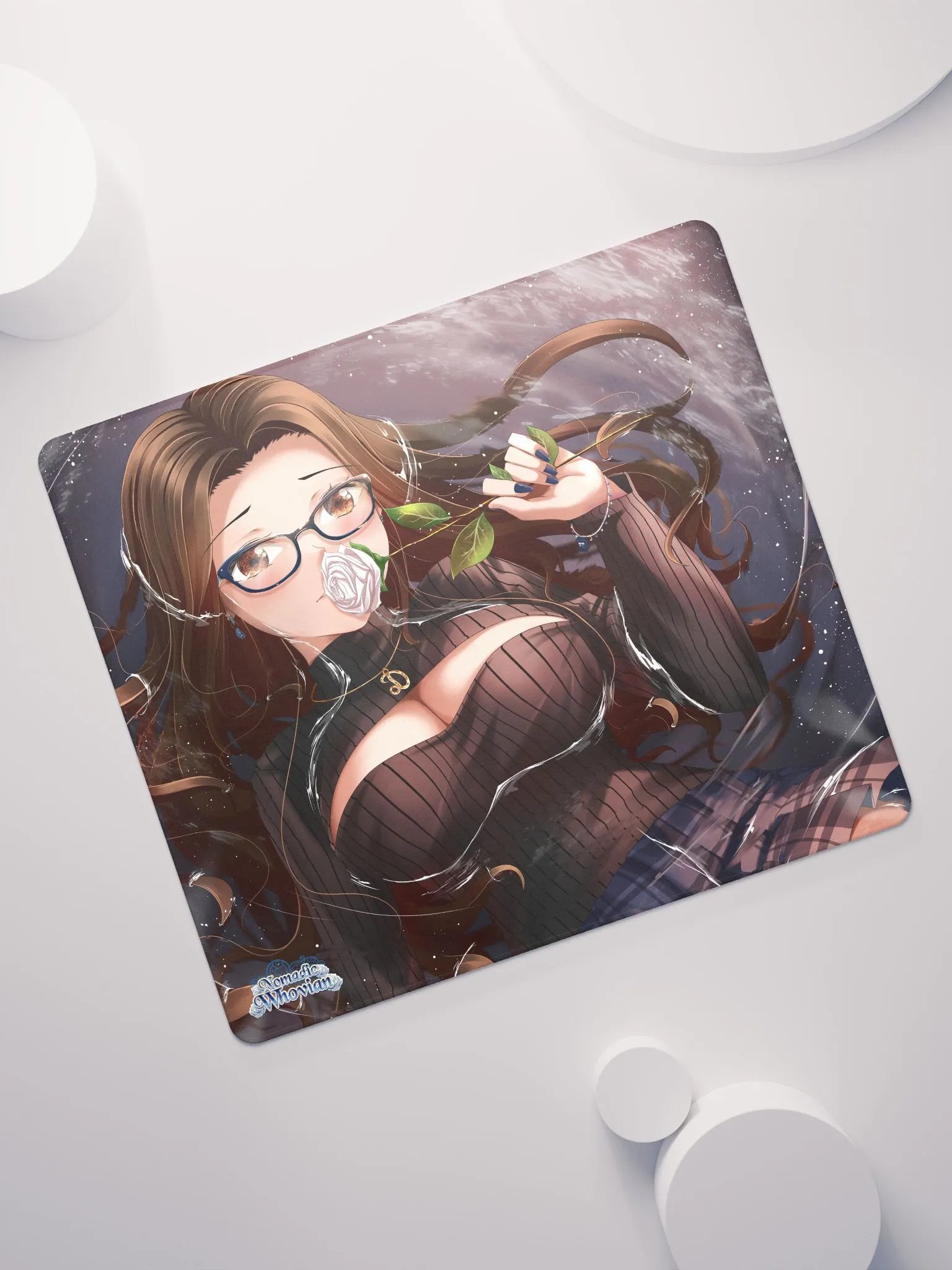 Water Rose Gaming Mouse Pad product image (7)