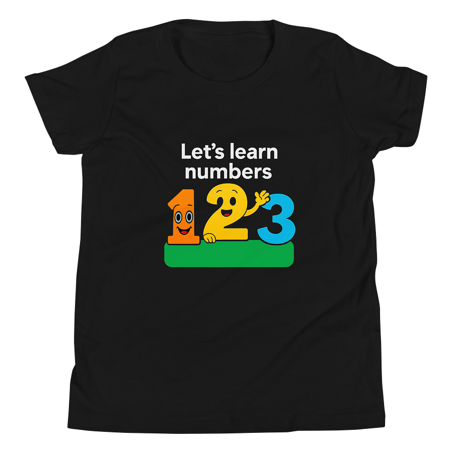 Numbers Fun Youth T-Shirt product image (4)