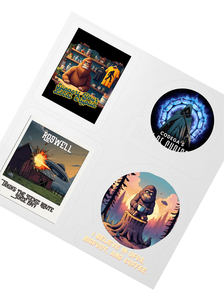 Mystical Cryptid Sticker Collection product image (5)