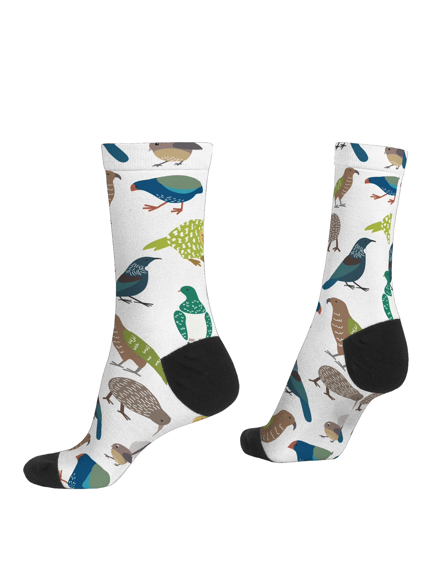 Cute New Zealand Birds Socks product image (4)