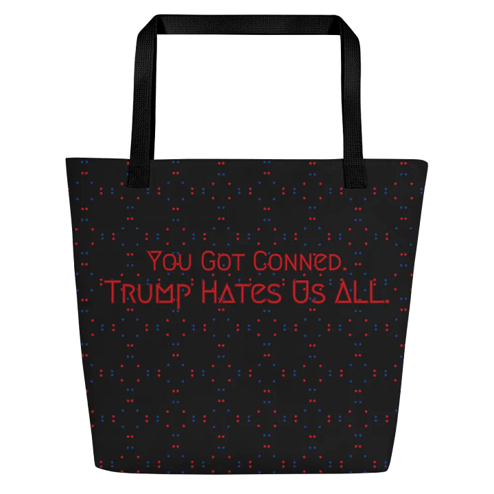 Resistor, You Got Conned, Patterned Tote product image (1)