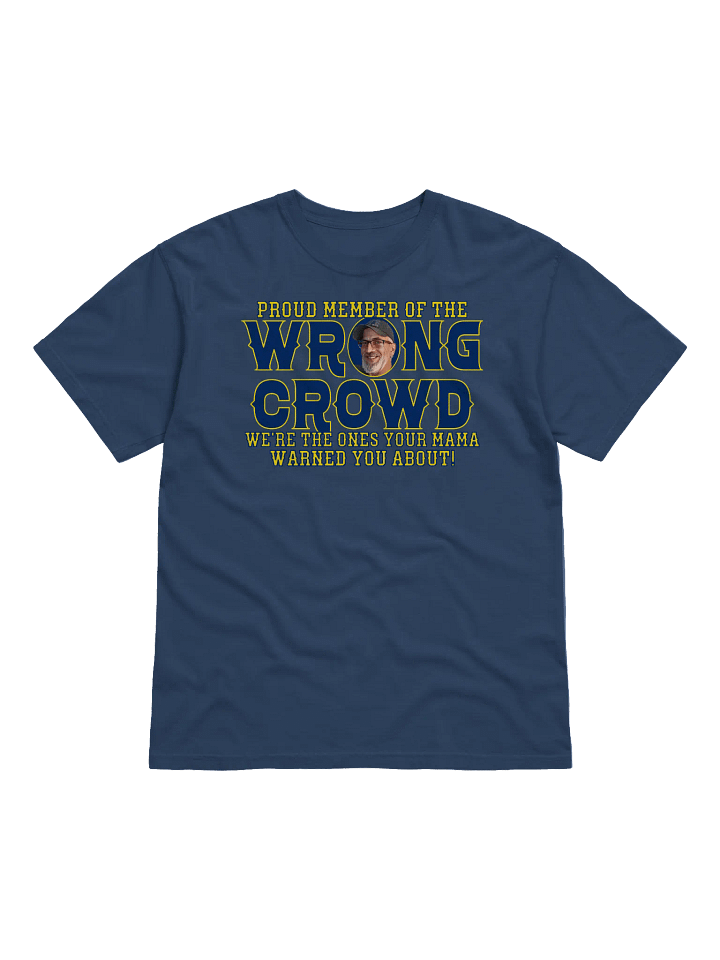 Wrong Crowd Classic Design Tee product image (1)