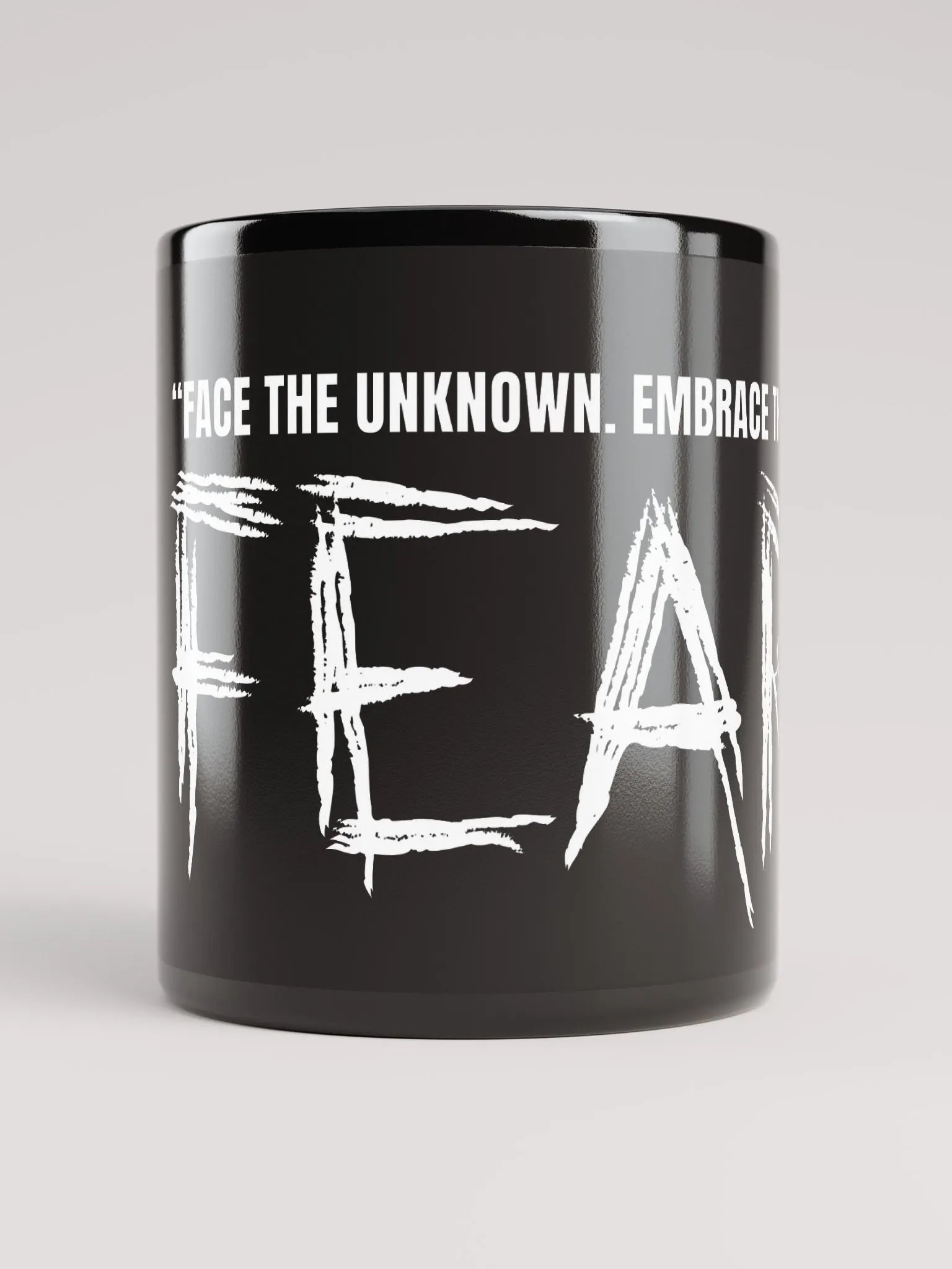 FEAR Official Black Glossy Mug – Limited Edition product image (5)