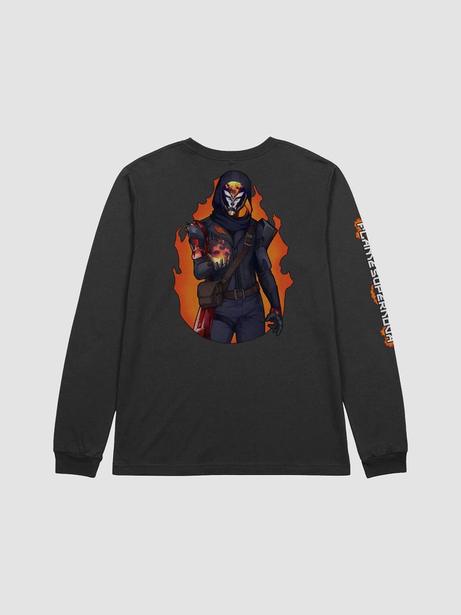 Mask Icon v2 (Black) Bella+Canvas Long Sleeve T-Shirt product image (2)