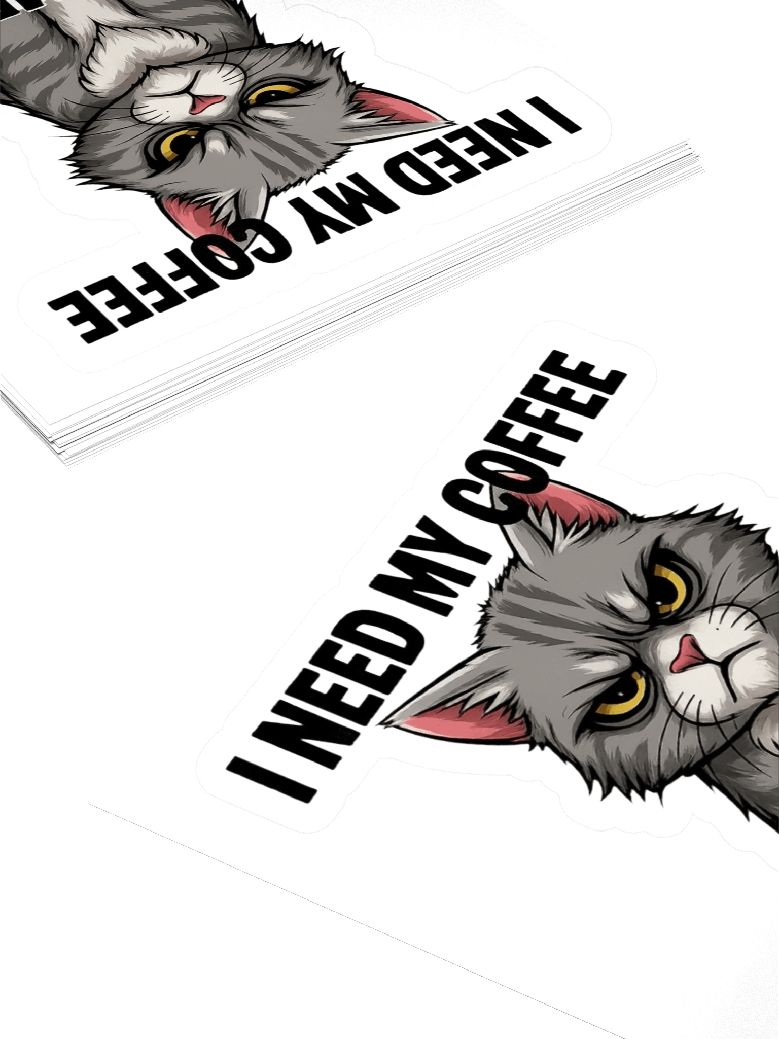 I NEED MY COFFEE STICKERS product image (10)