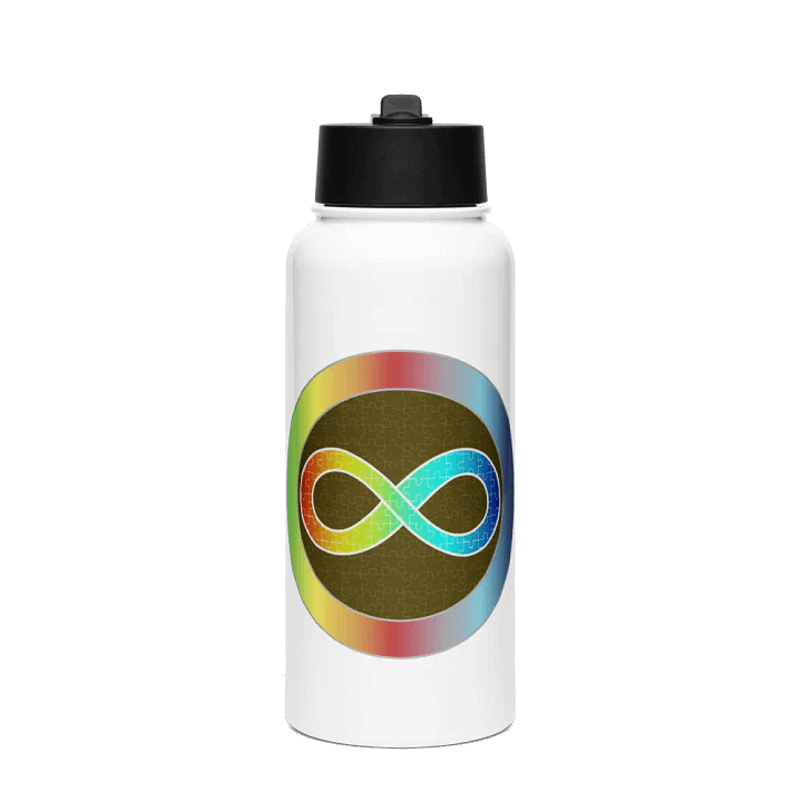 Infinity Puzzle Stainless Steel Water Bottle product image (1)