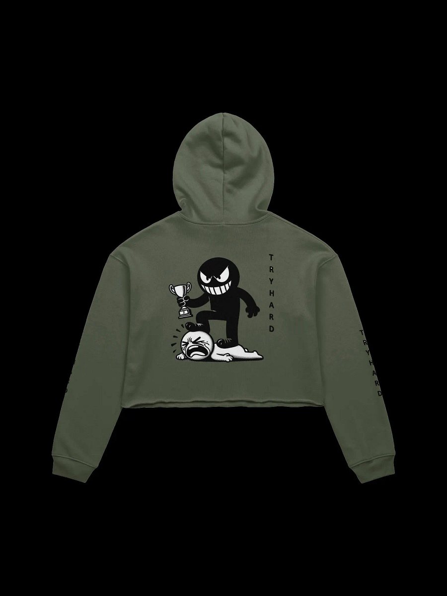 Try hard Crop Hoodie product image (6)