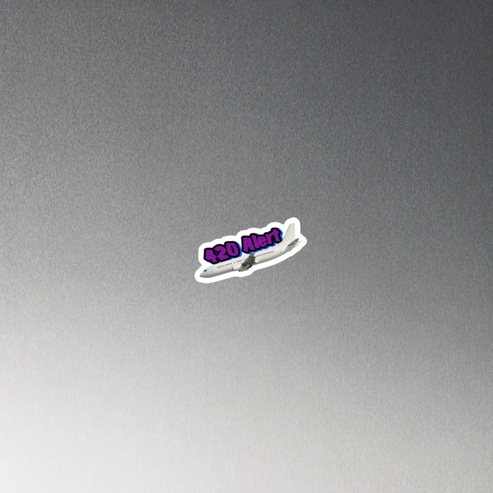 Sky High 420 Alert Die-Cut Magnets product image (4)