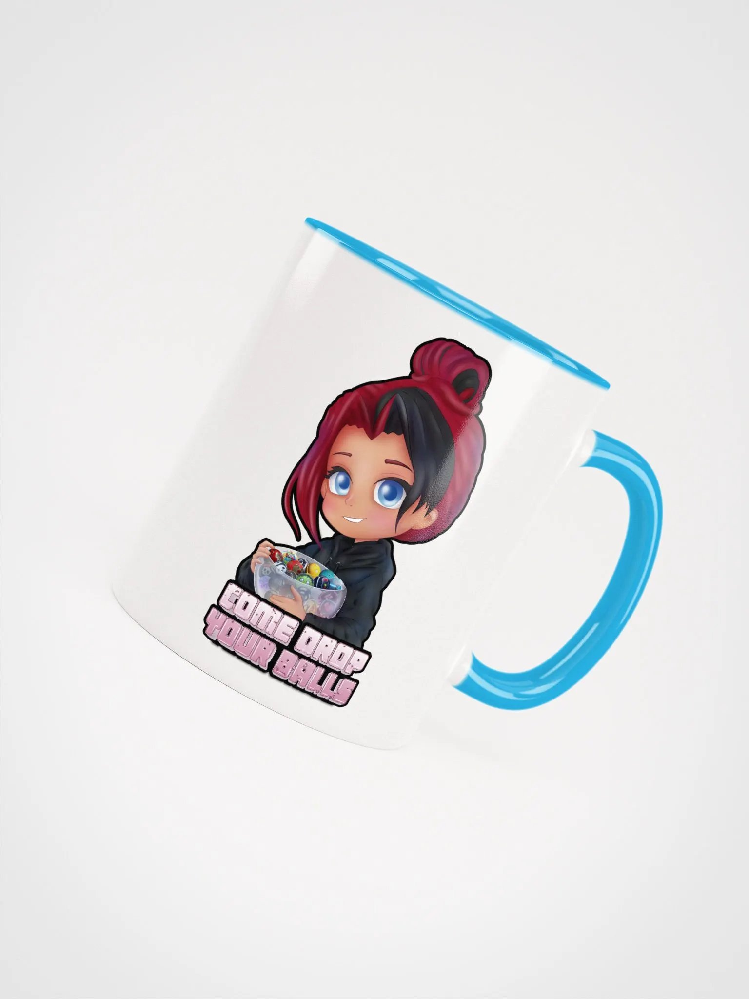 Drop Your Balls Mug (Pink) product image (45)