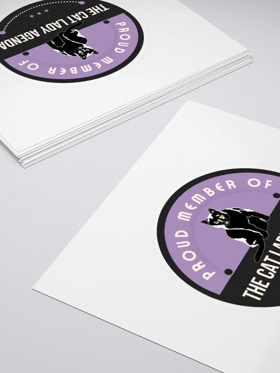 Cat Lady Agenda: A Feminist Sticker product image (10)