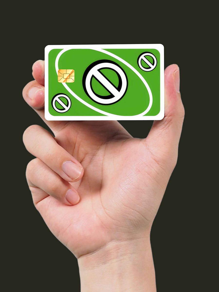 Uno Skip Card Green (Holographic) product image (2)