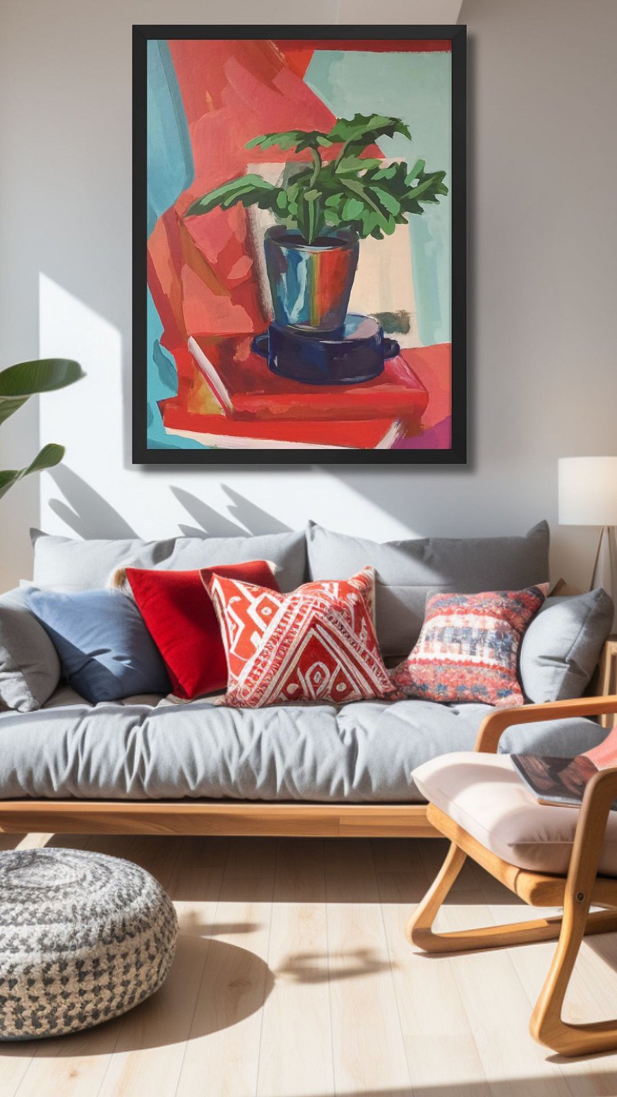 Vibrant Reflections Framed Print product image (4)