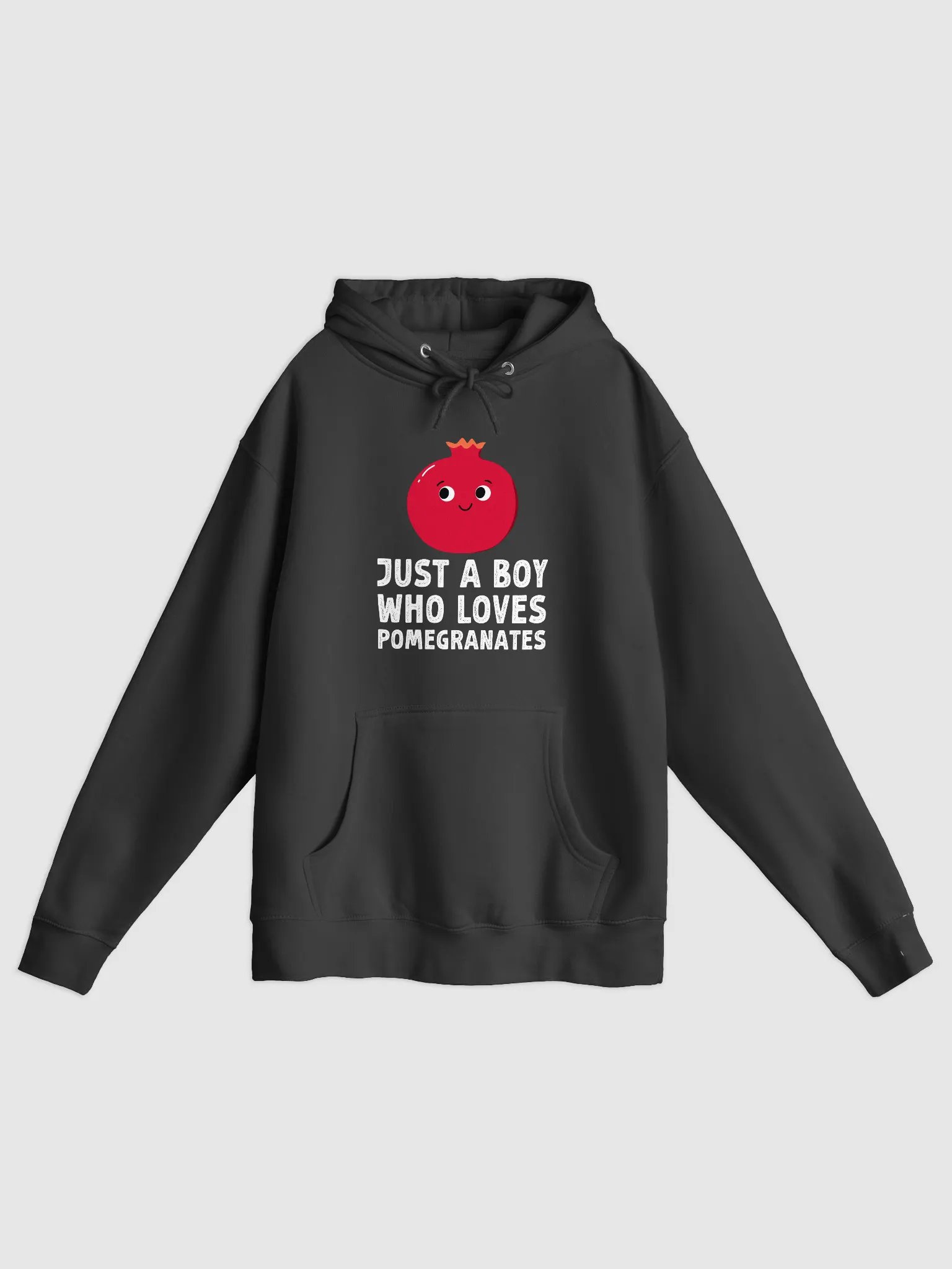 Just A Boy Who Loves Pomegranates Hoodie Funny Pomegranates Lover Hoodie product image (1)