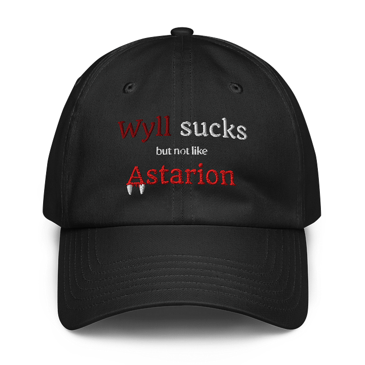 "Wyll Sucks But Not Like Astarion" Hat product image (1)