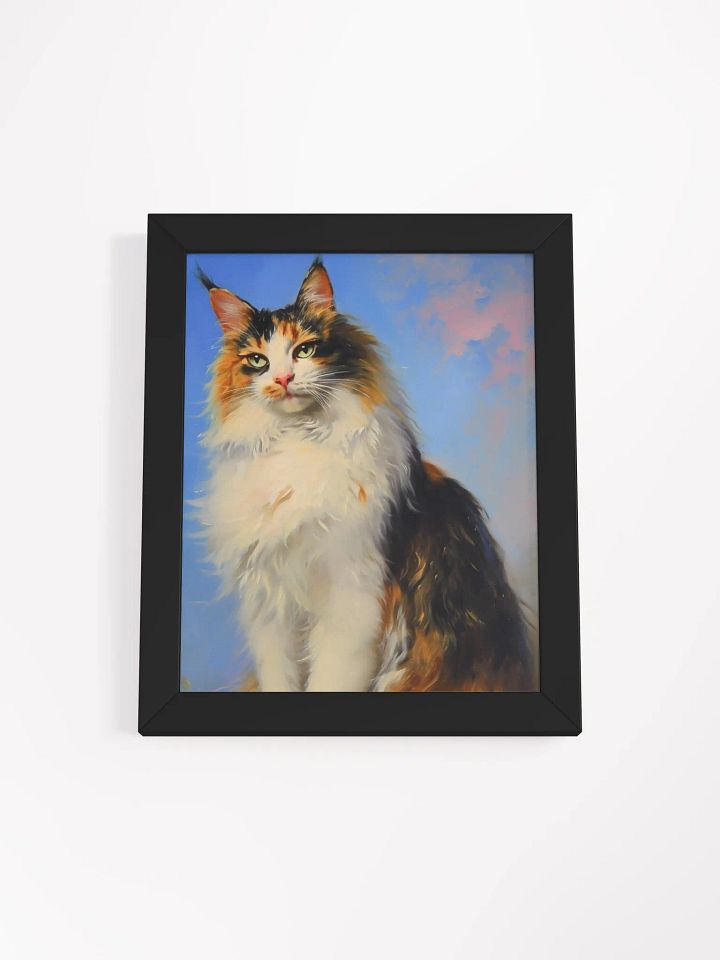 Majestic Calico Cat Matte Poster product image (1)