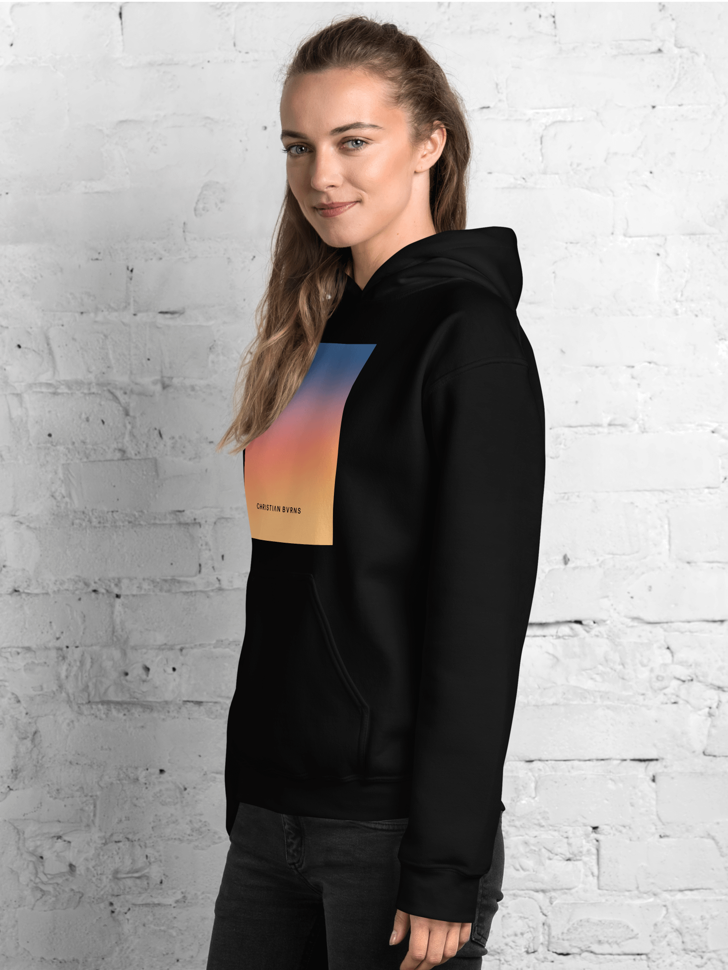 Sunrise Gradient Logo Hoodie product image (4)