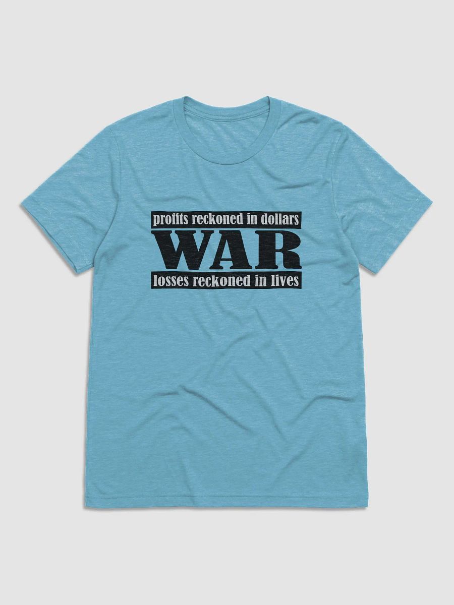The Cost Of War - Bella+Canvas Triblend Short Sleeve T-Shirt product image (2)