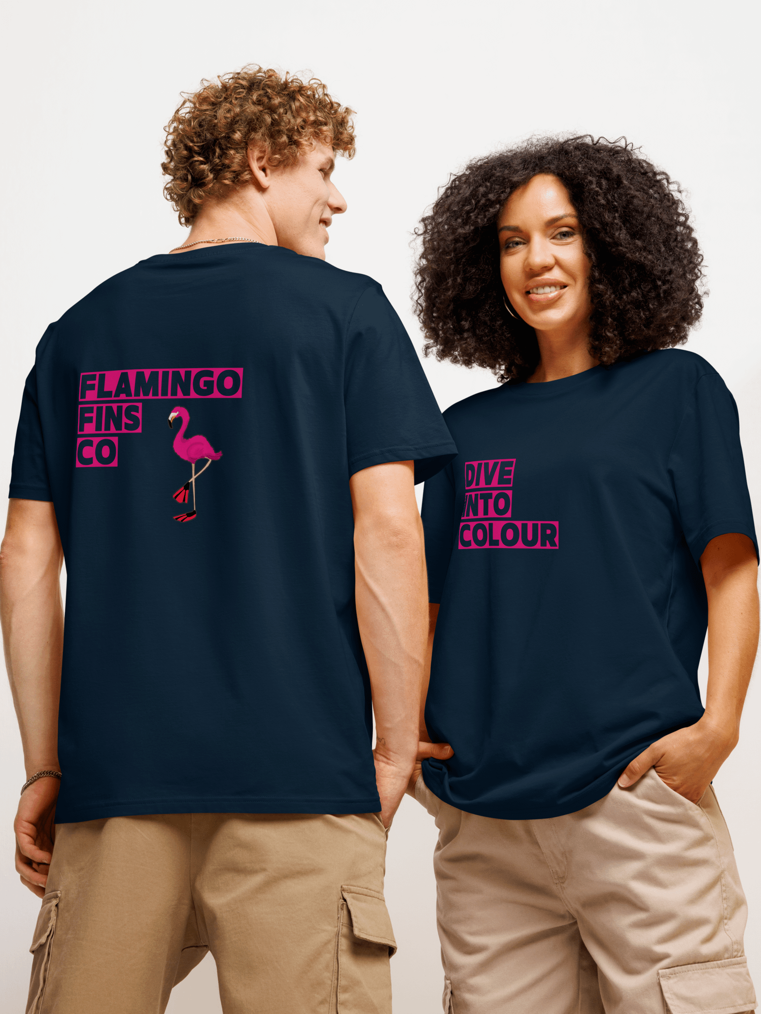 Dive Into Colour - Flamingo Fins Brand Logo product image (8)