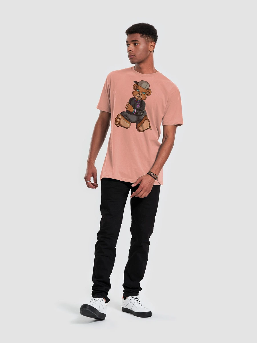 Sitting Bear Pink T-Shirt product image (6)