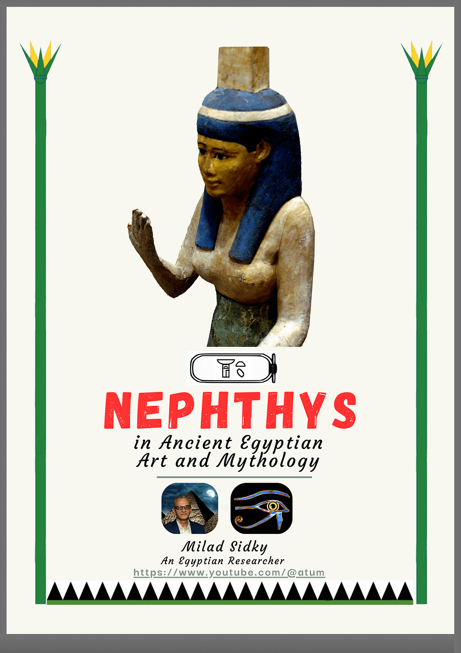 Nephthys in Ancient Egyptian Art and Mythology - Printable eBook product image (1)