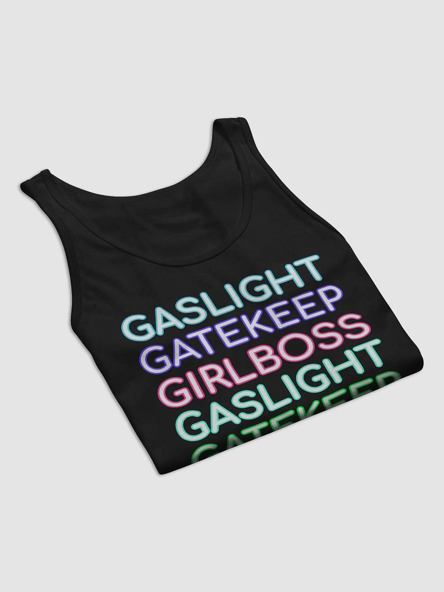 Gaslight Gatekeep Girlboss jersey tank top product image (6)