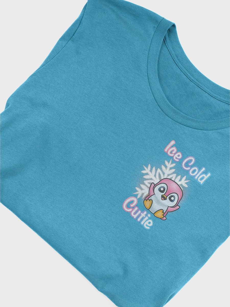 Ice Cold Cutie in Colored Lettering T Shirt product image (10)