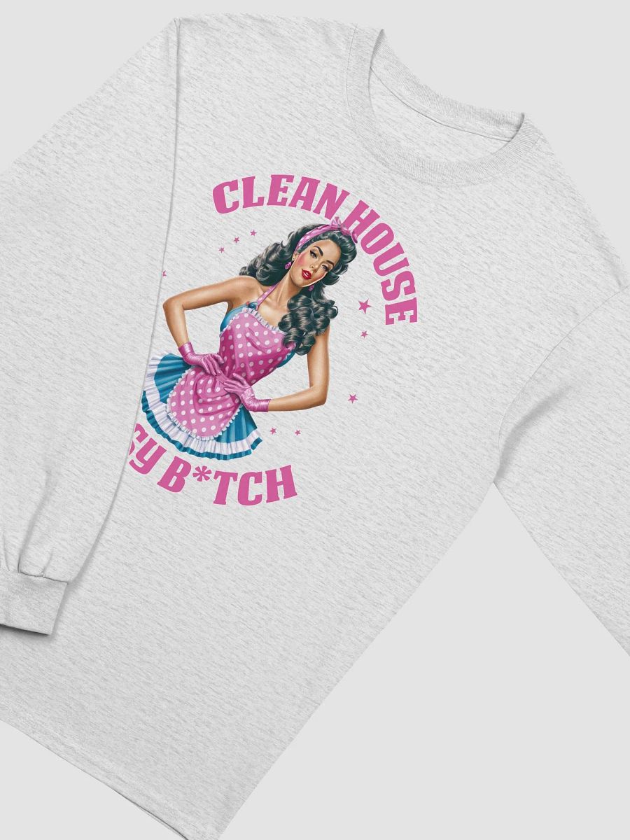 Sassy Pin-Up Retro Character Long Sleeve Tee product image (3)