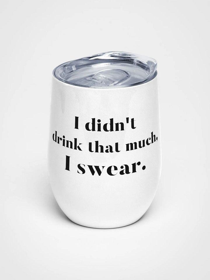 Black Out Baby Wine Tumbler product image (1)