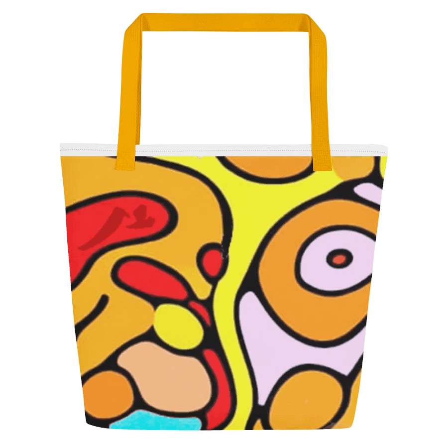 Vibrant Visions Large Tote Bag product image (9)