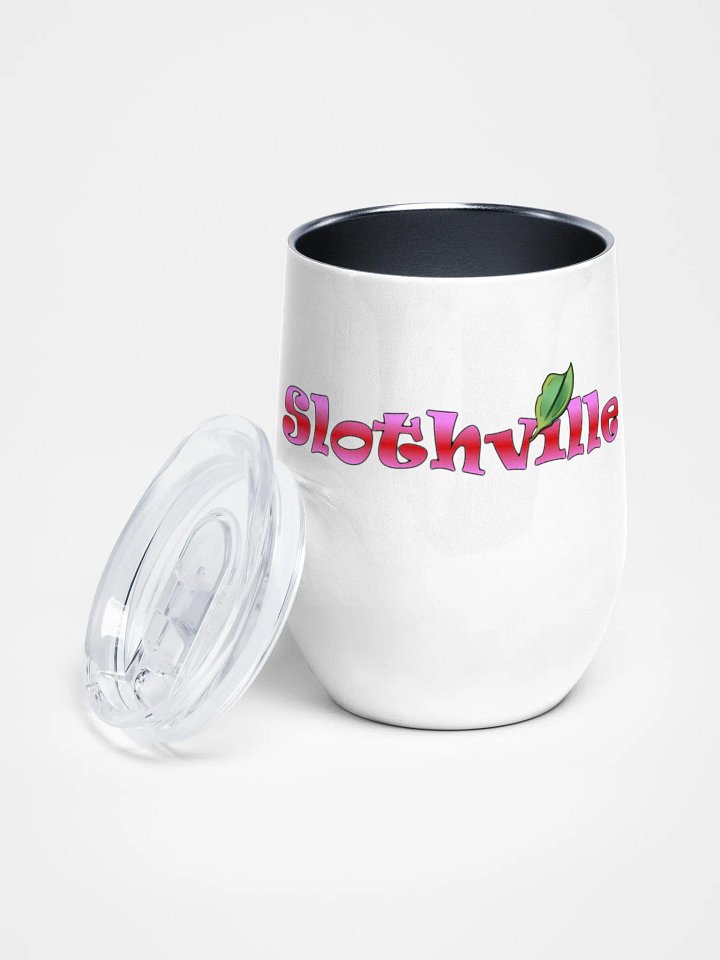 Blushing Sloth Wine Tumbler product image (1)