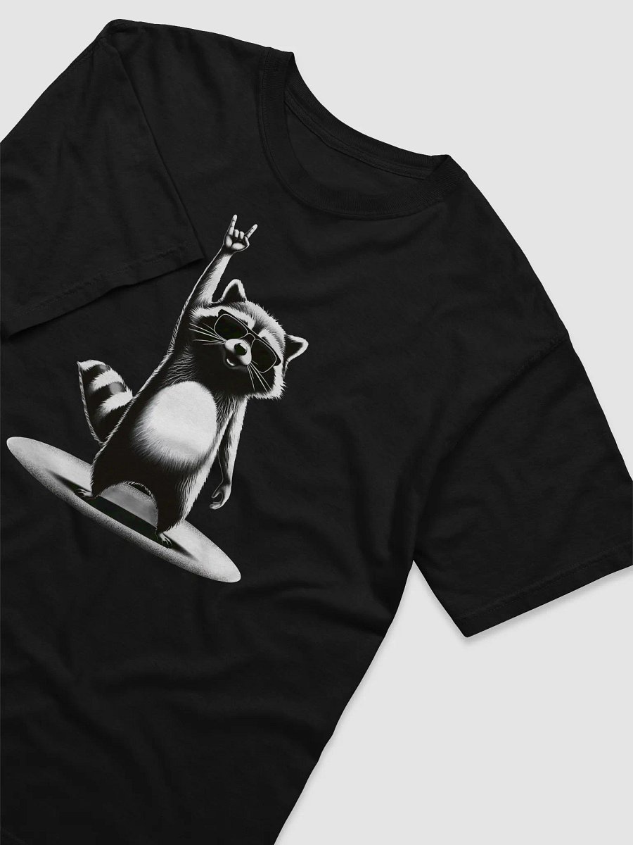 Retro Raccoon Rock Music Gift Men Kids Women Funny Raccoon T-Shirt product image (7)