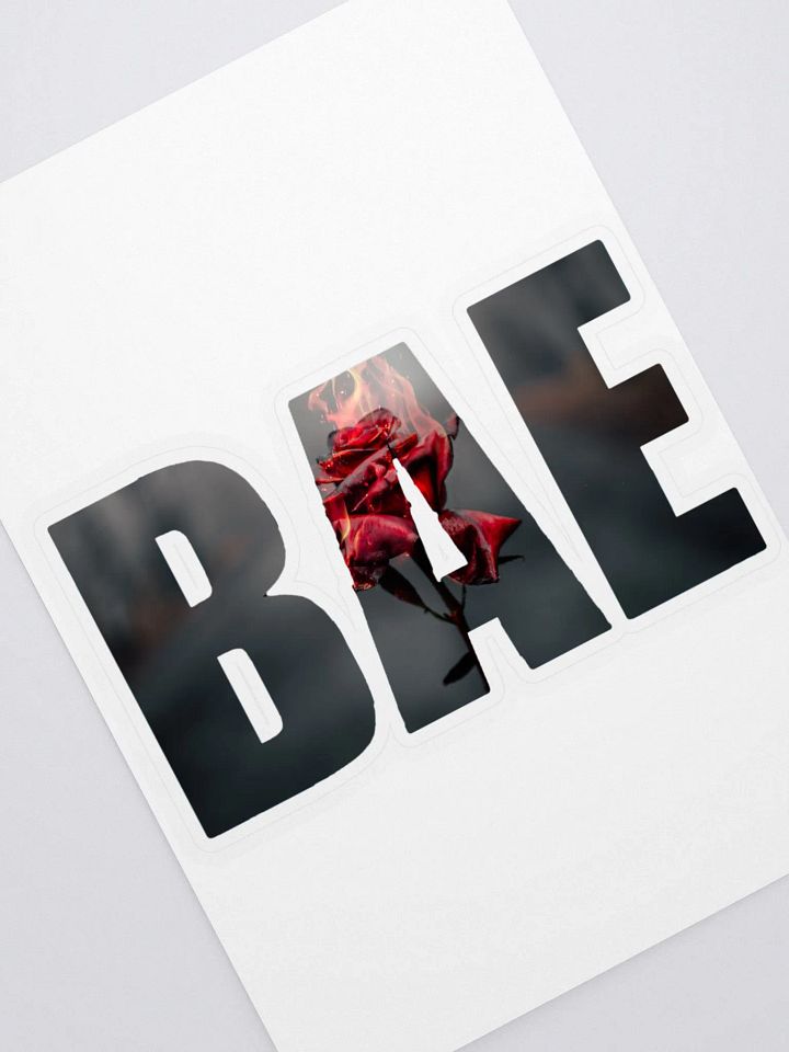 COLD SUMMER COLLECTION Love On Fire Sticker product image (2)
