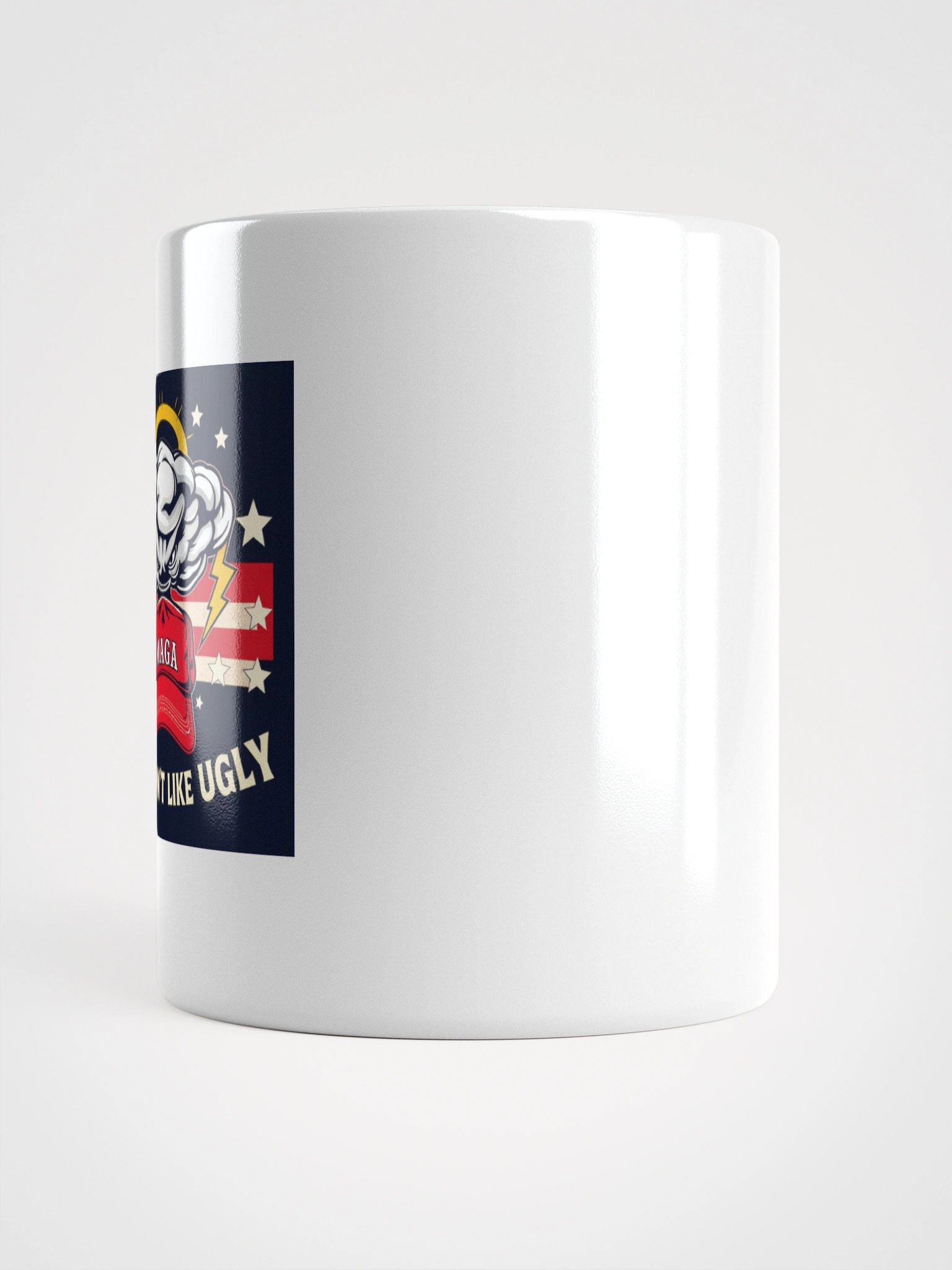 Dear MAGA, God Don't Like Ugly - White Mug product image (5)