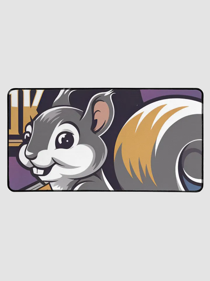 Desk Mat: Pooky Face with a Super cute look on his face. classic color pairing product image (1)