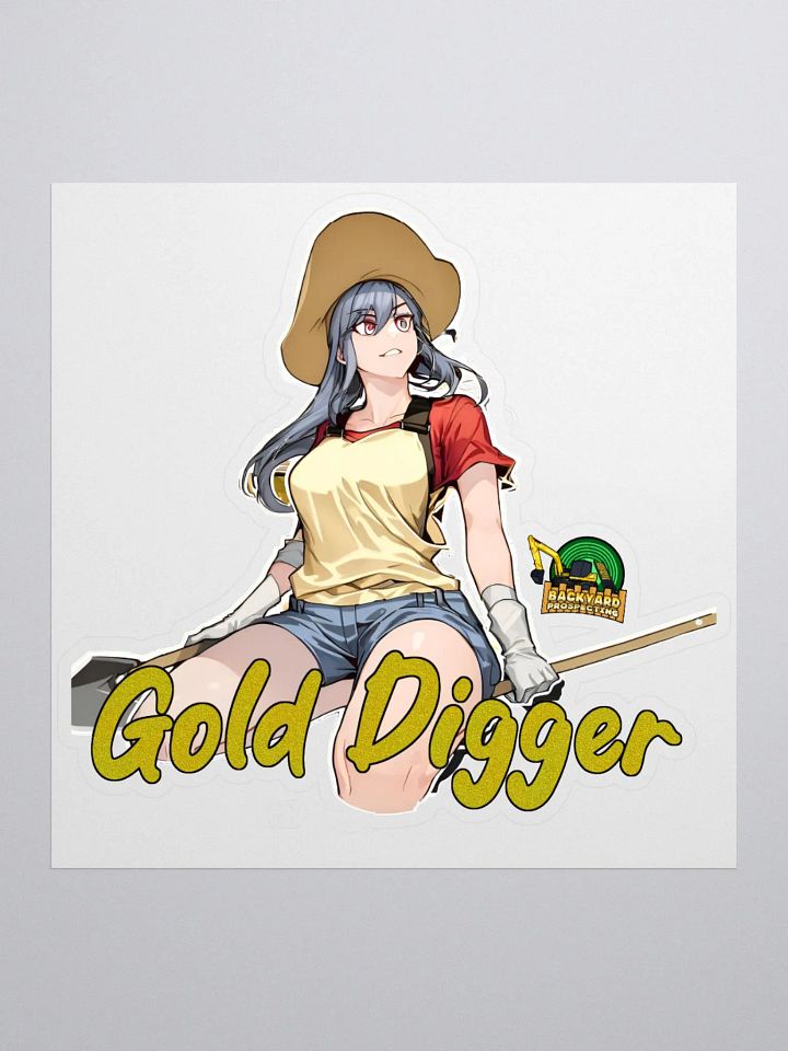 Gold digger Sticker product image (1)