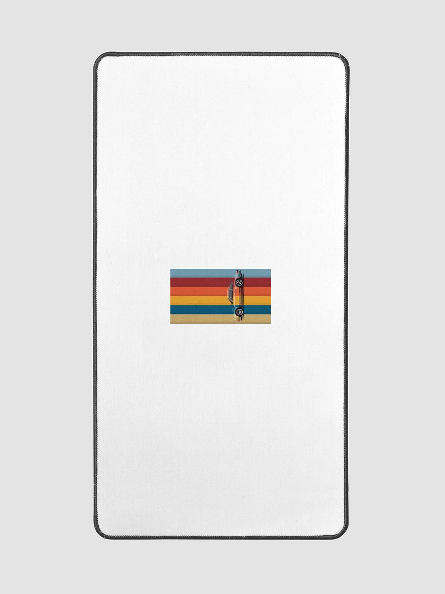 Retro Car Stripes Desk Mat product image (2)