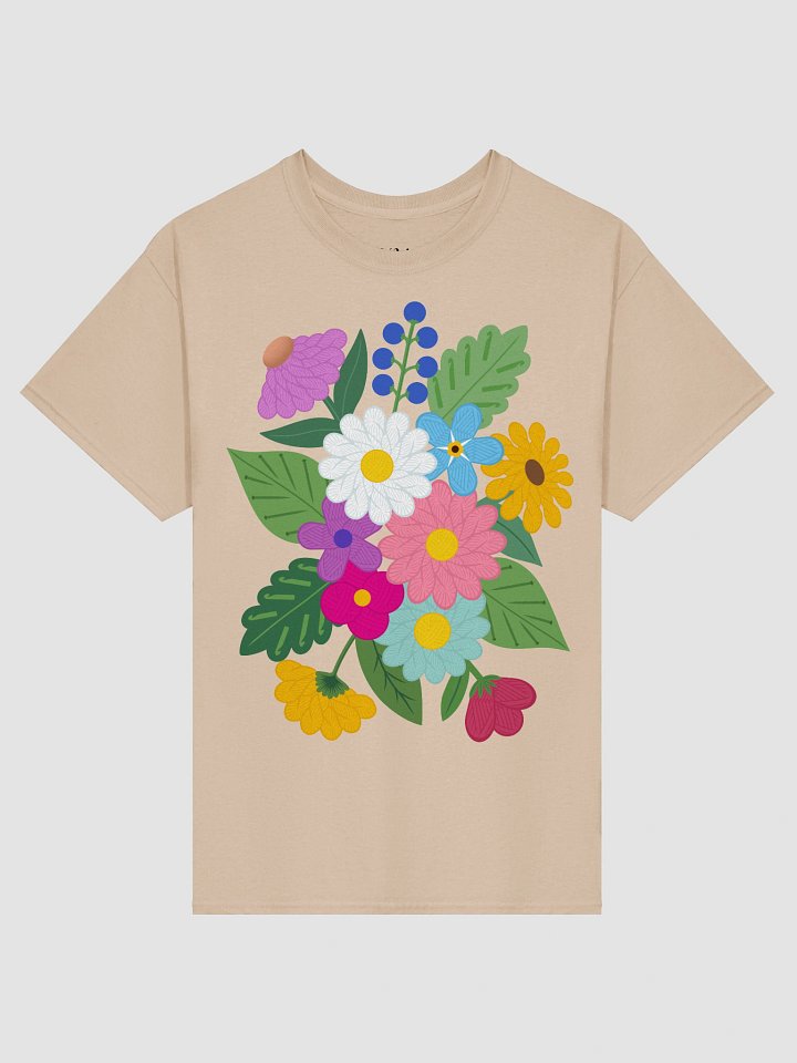 Floral Yarn T-Shirt product image (1)