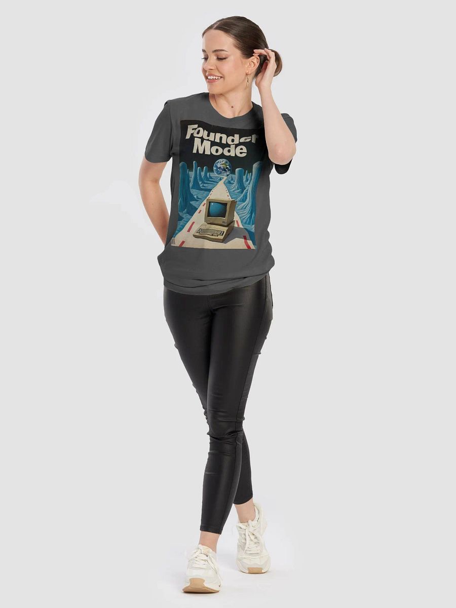 founder mode (front) retro t-shirt (100% cotton) product image (11)