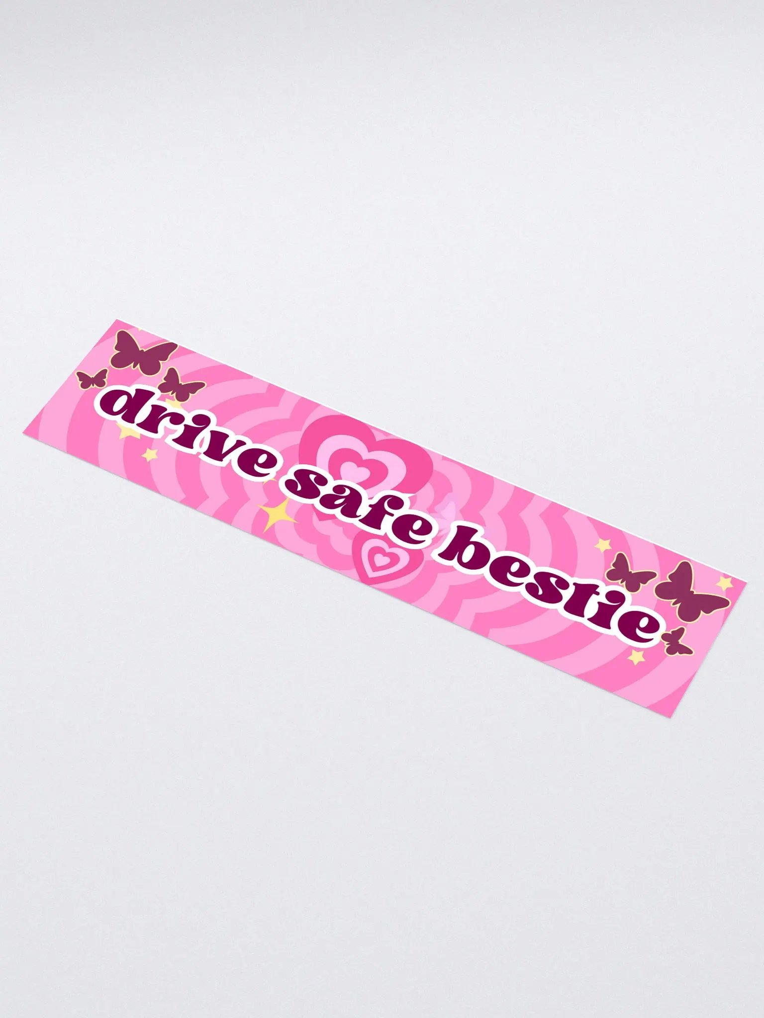 Drive Safe Bestie Bumper Sticker product image (1)