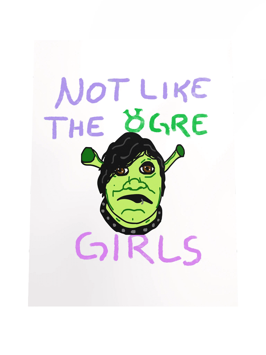 Not Like the Ogre Girls Poster product image (4)