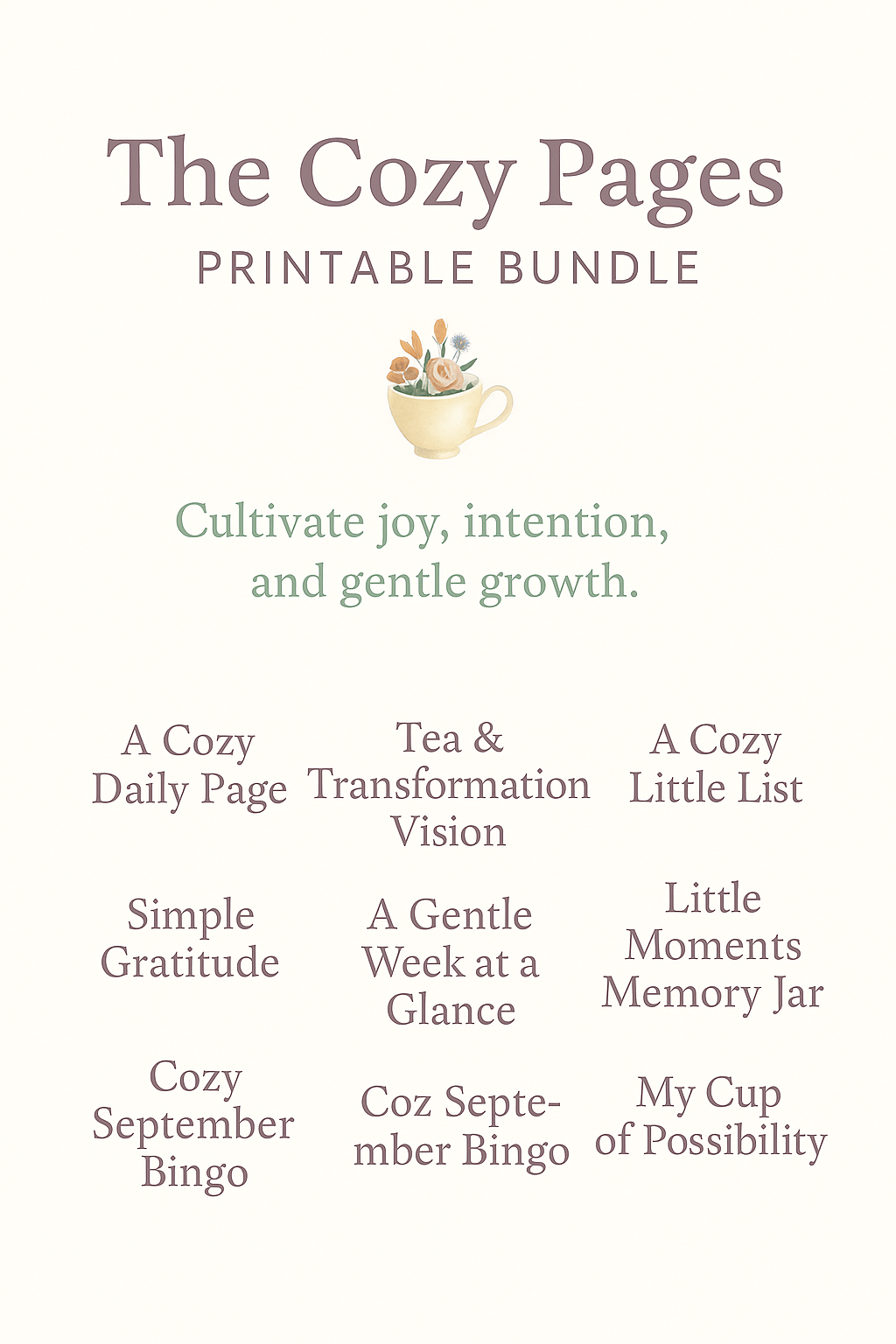 Sip, Savor & Reflect September Monthly Bundle product image (4)