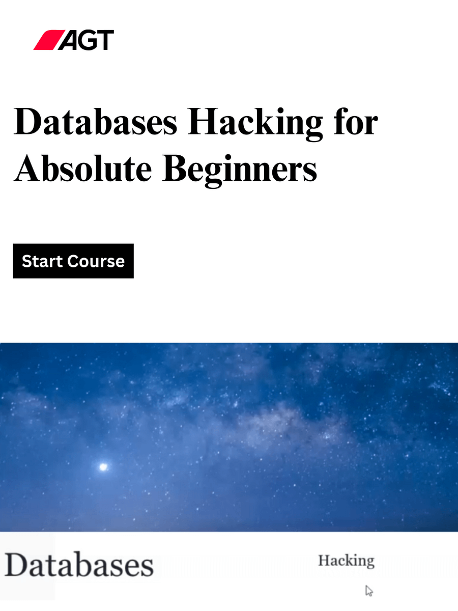 Databases Hacking for Absolute Beginners product image (1)