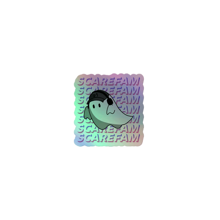 SCAREFAM Holographic Sticker product image (1)