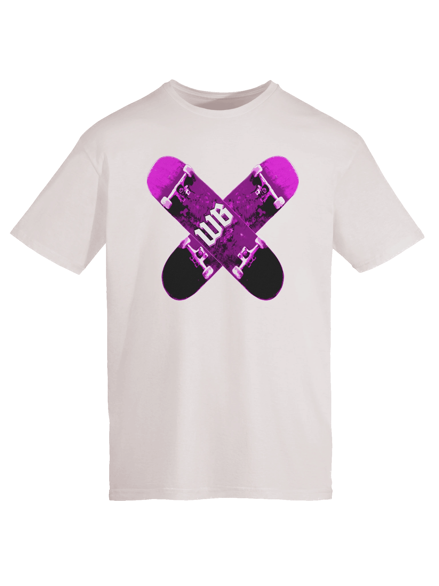 Pink Poster Skateboard T-Shirt product image (9)