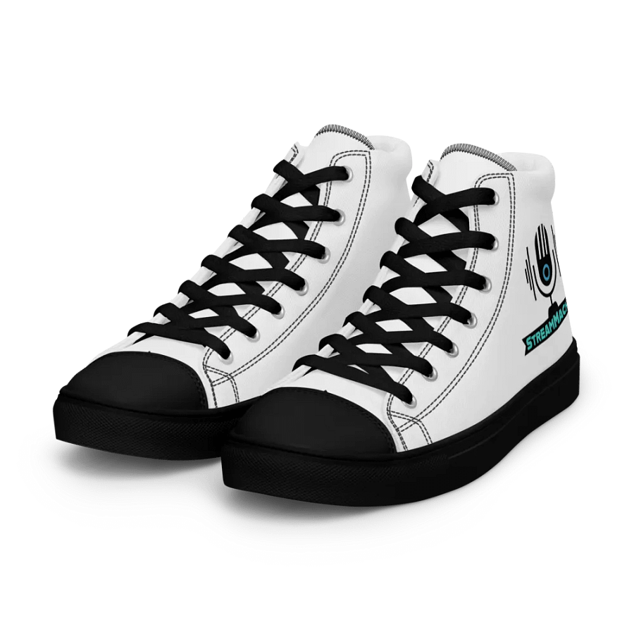 StreamMachine Women's High Top Canvas Shoes product image (5)