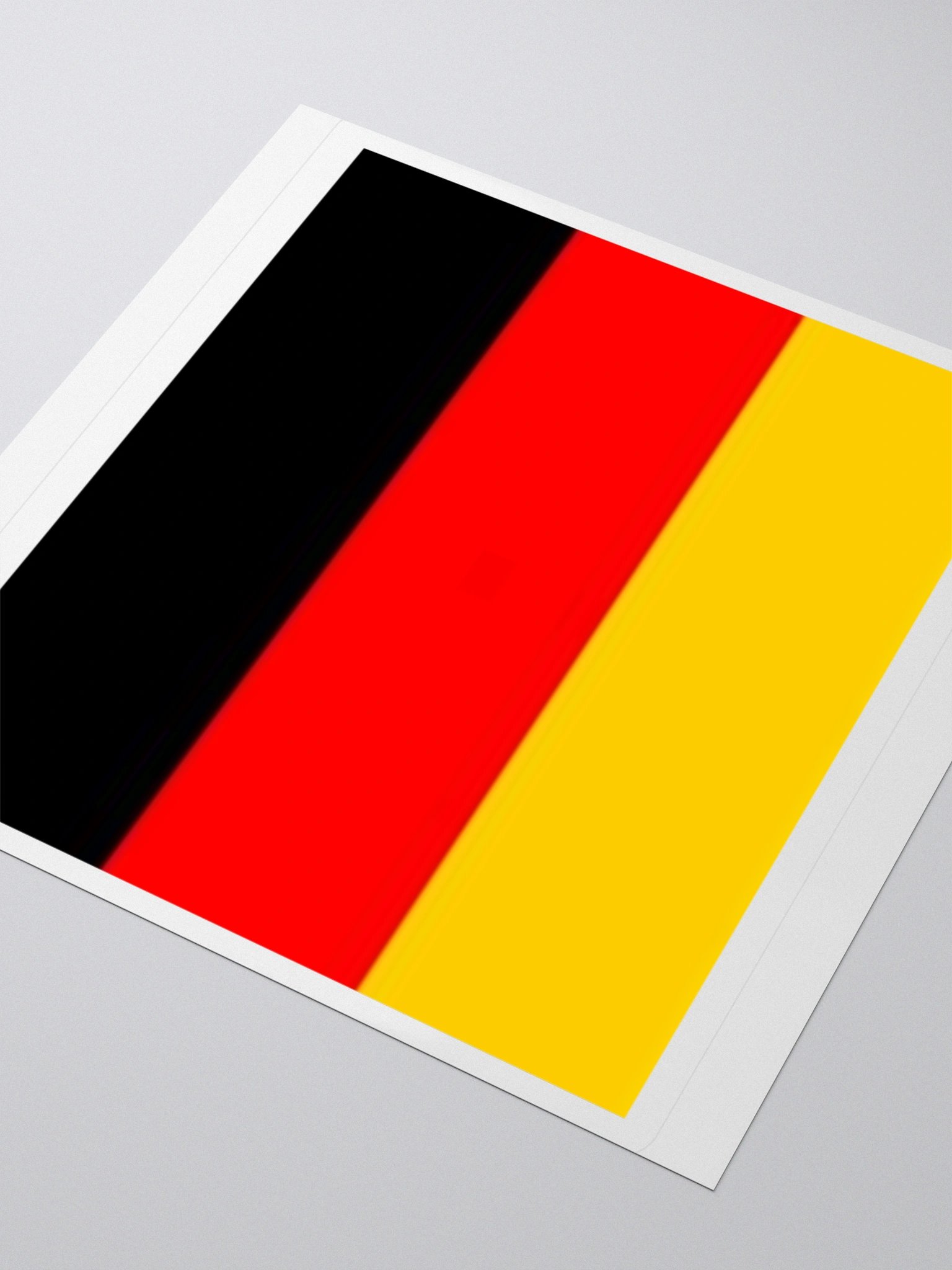 Germany Flag Sticker | Black Red Yellow Design | Durable Vinyl | 3 Sizes product image (7)
